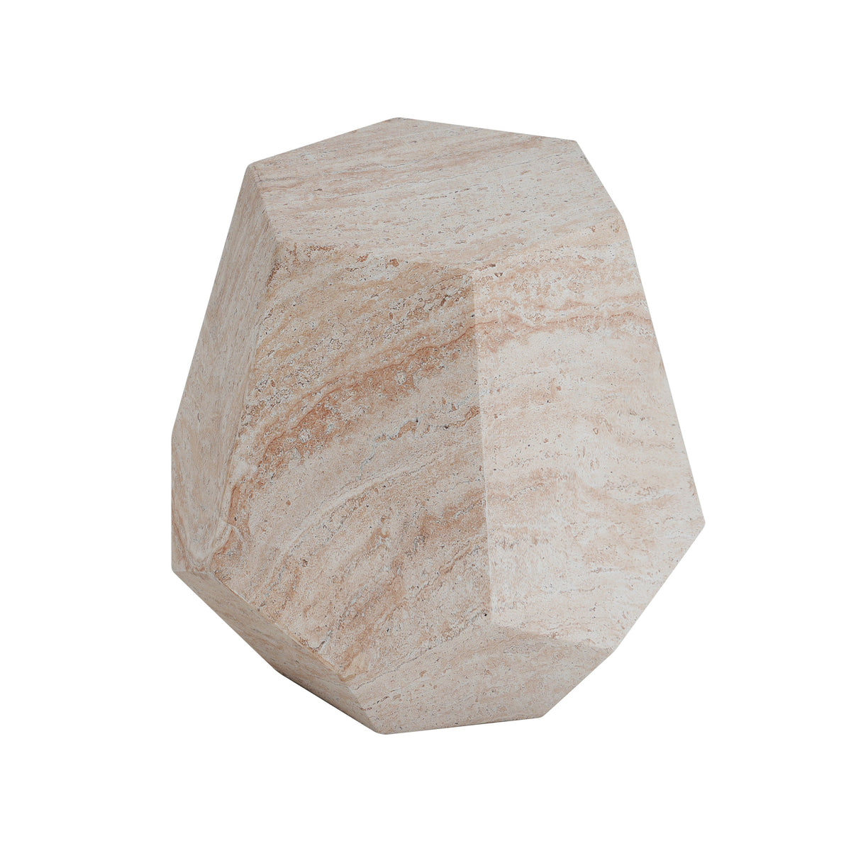 Outdoor/Indoor Lightweight Concrete Side Table