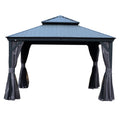 12'x12' Hardtop Gazebo with Resin Roof