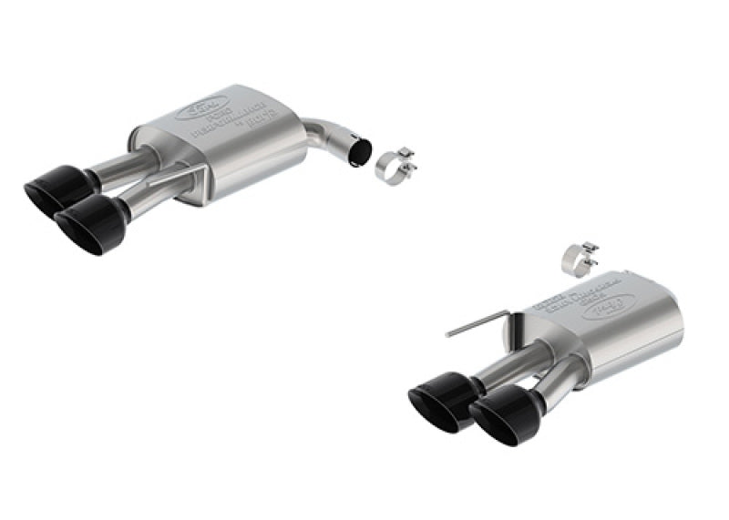 Ford Racing 2024 Mustang 5.0L Extreme Non-Active Axle-Back w/Valance - Black Tip M-5230-M5EBV