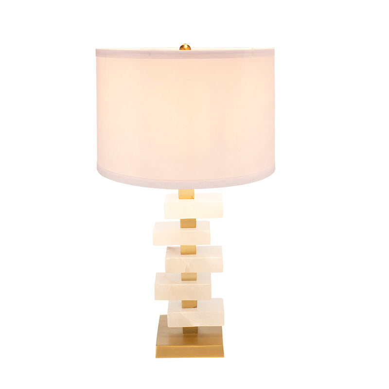 Modern Table Lamp with Golden Finish