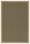 Earth GC_NTL1003 Jute/Black Indoor/Outdoor Area Rug