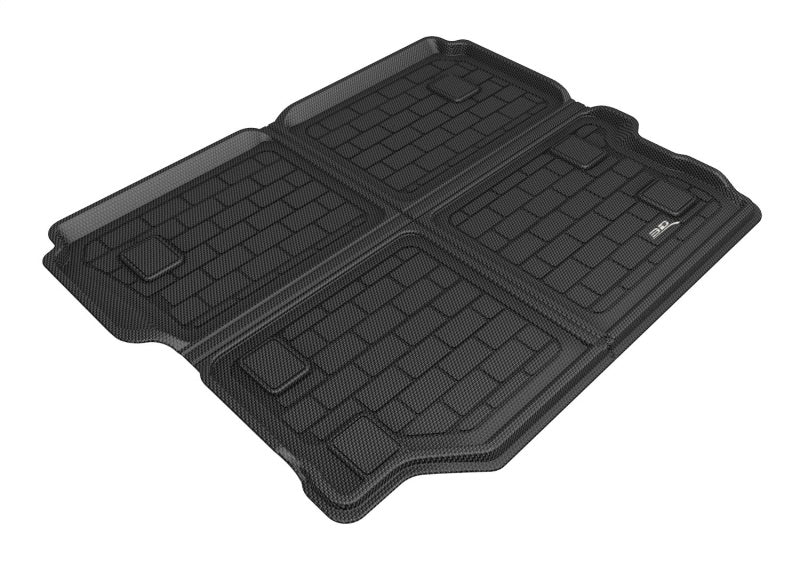 3D MAXpider 18-24 Jeep Wrangler Unlimited (Jl) No Sub No Flat Floor Cross Fold Kagu Blk Cargo Liner M1JP0191309