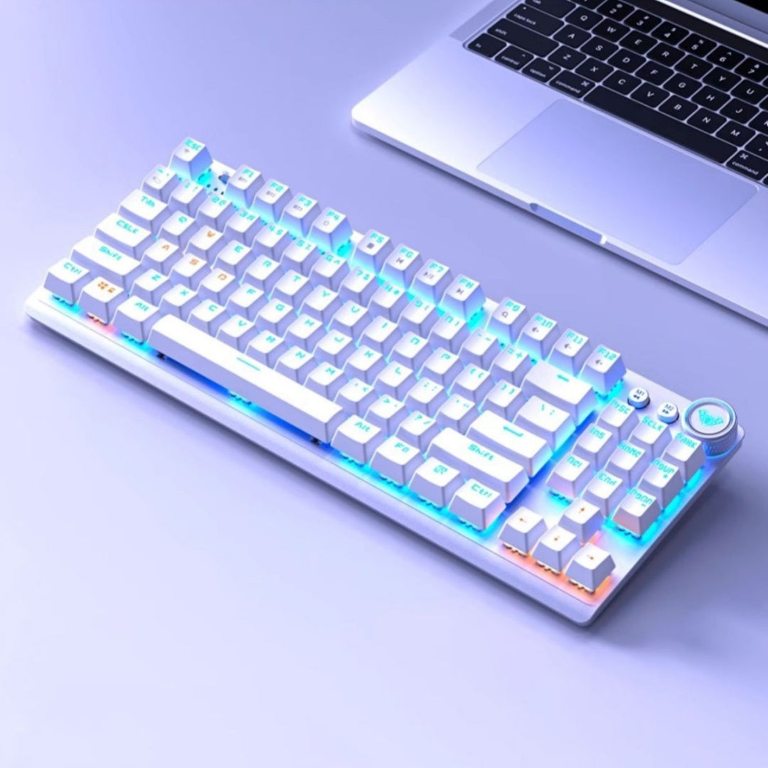 Tarantula Wireless Mechanical Keyboard Side Engraved Three-mode Bluetooth