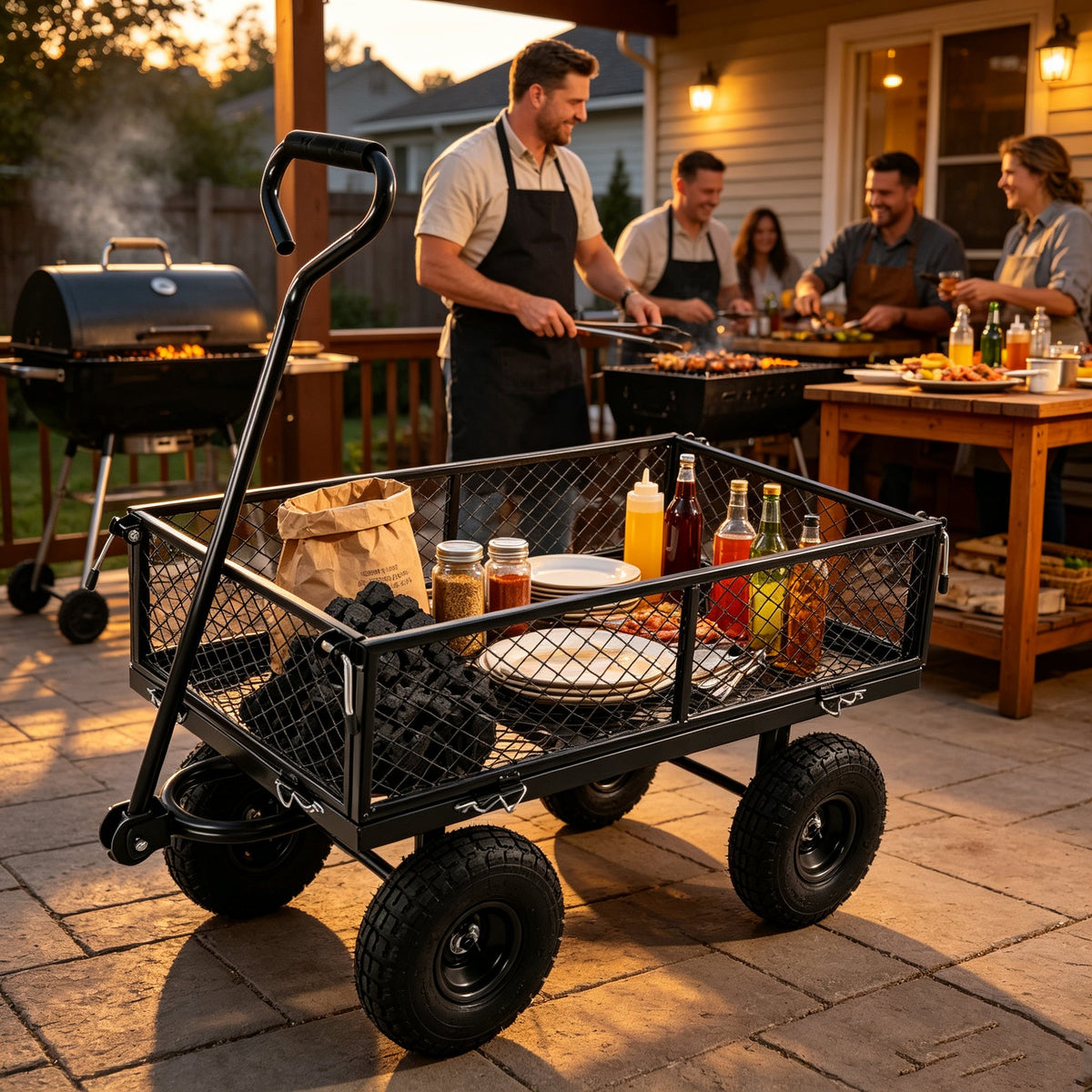 Wagon Cart Garden Carts