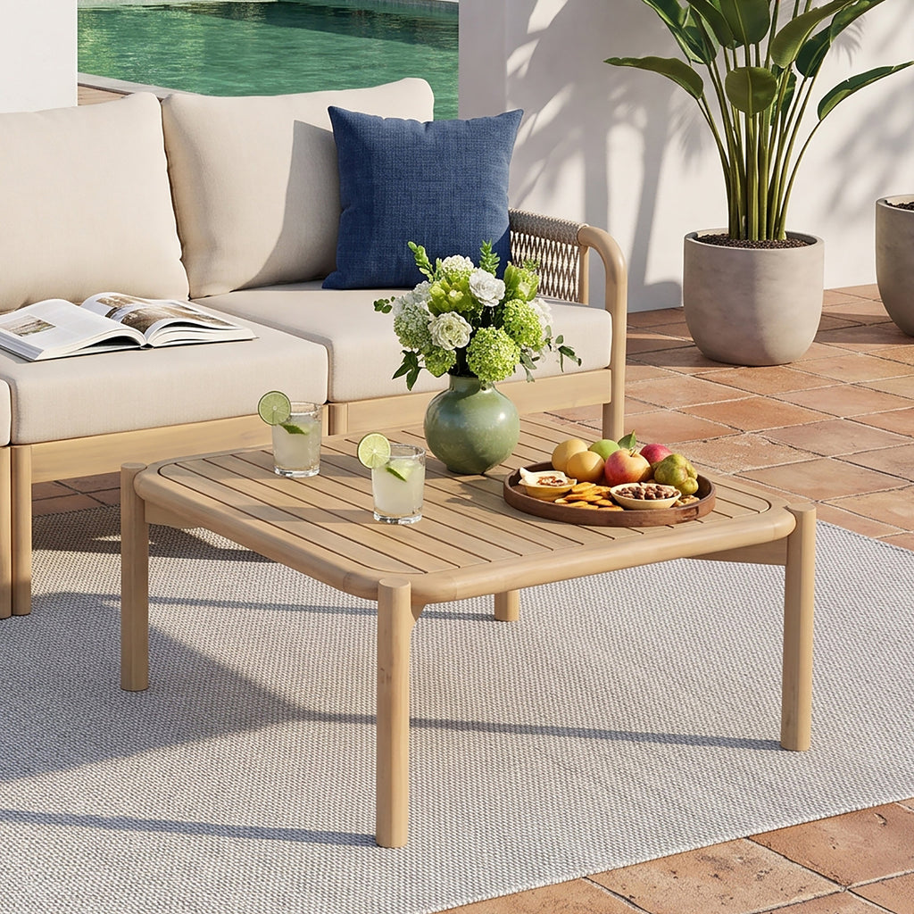 Casper Outdoor Coffee Table Acacia Wood