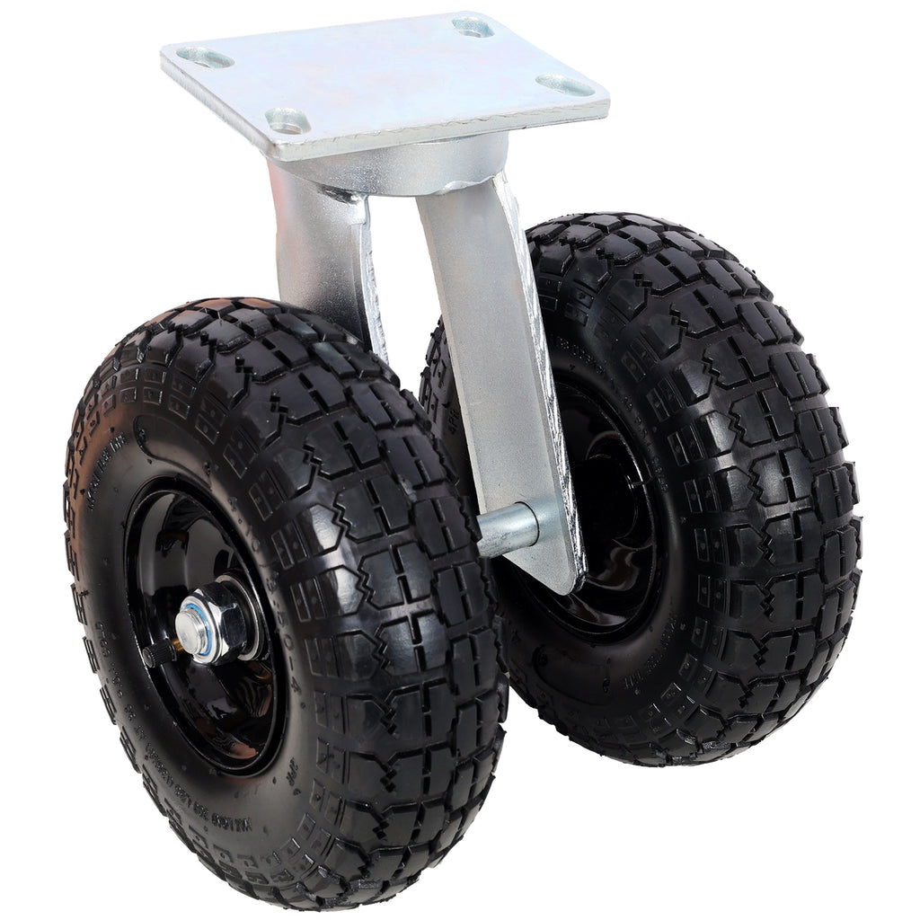 10-Inch Dual Air Wheels Swivel Caster