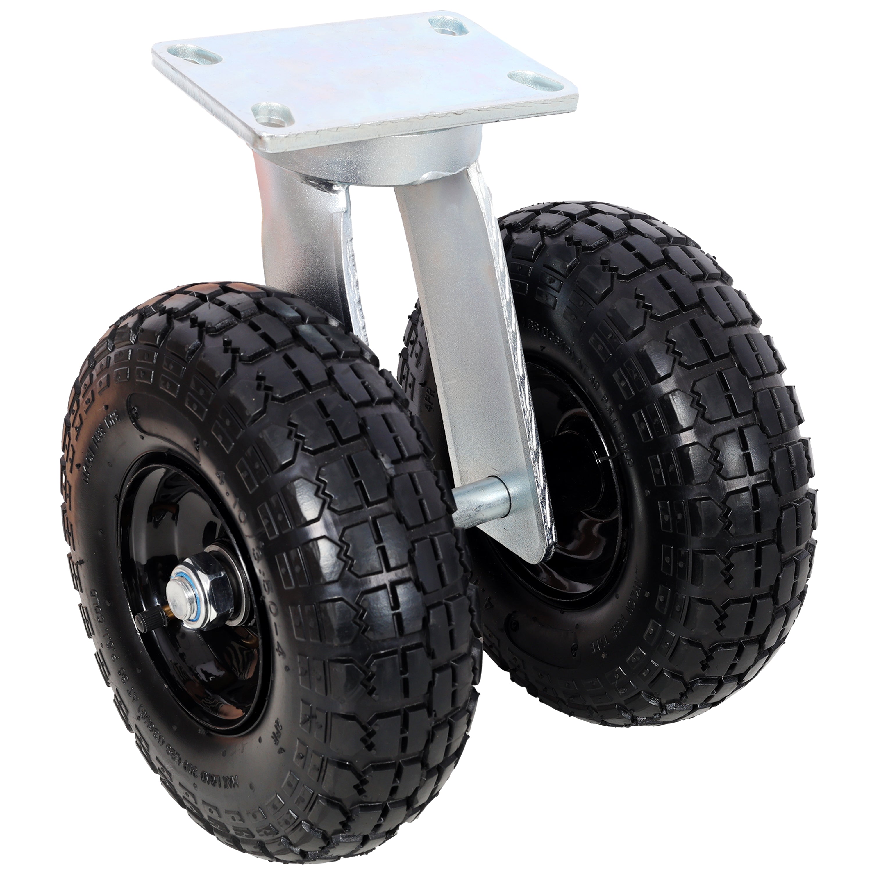 10-Inch Dual Air Wheels Swivel Caster