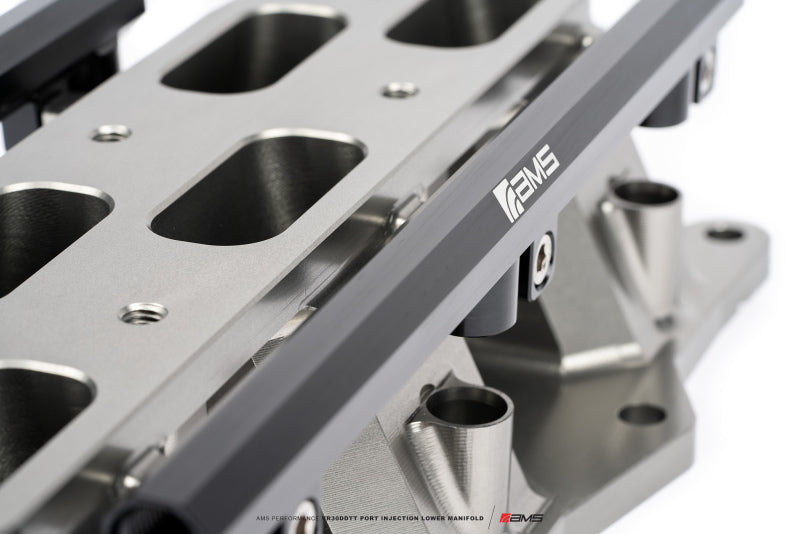 AMS Performance Infiniti Q50/Q60 Port Injection Lower Manifold - Gunmetal ALP.28.08.0002-2