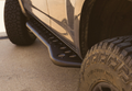 Cali Raised LED Cali Raised 03-09 Toyota 4Runner Step Ed Bolt On Rock Sliders - No Kick Out/PwdrCoat Plate/Pwd CR2735