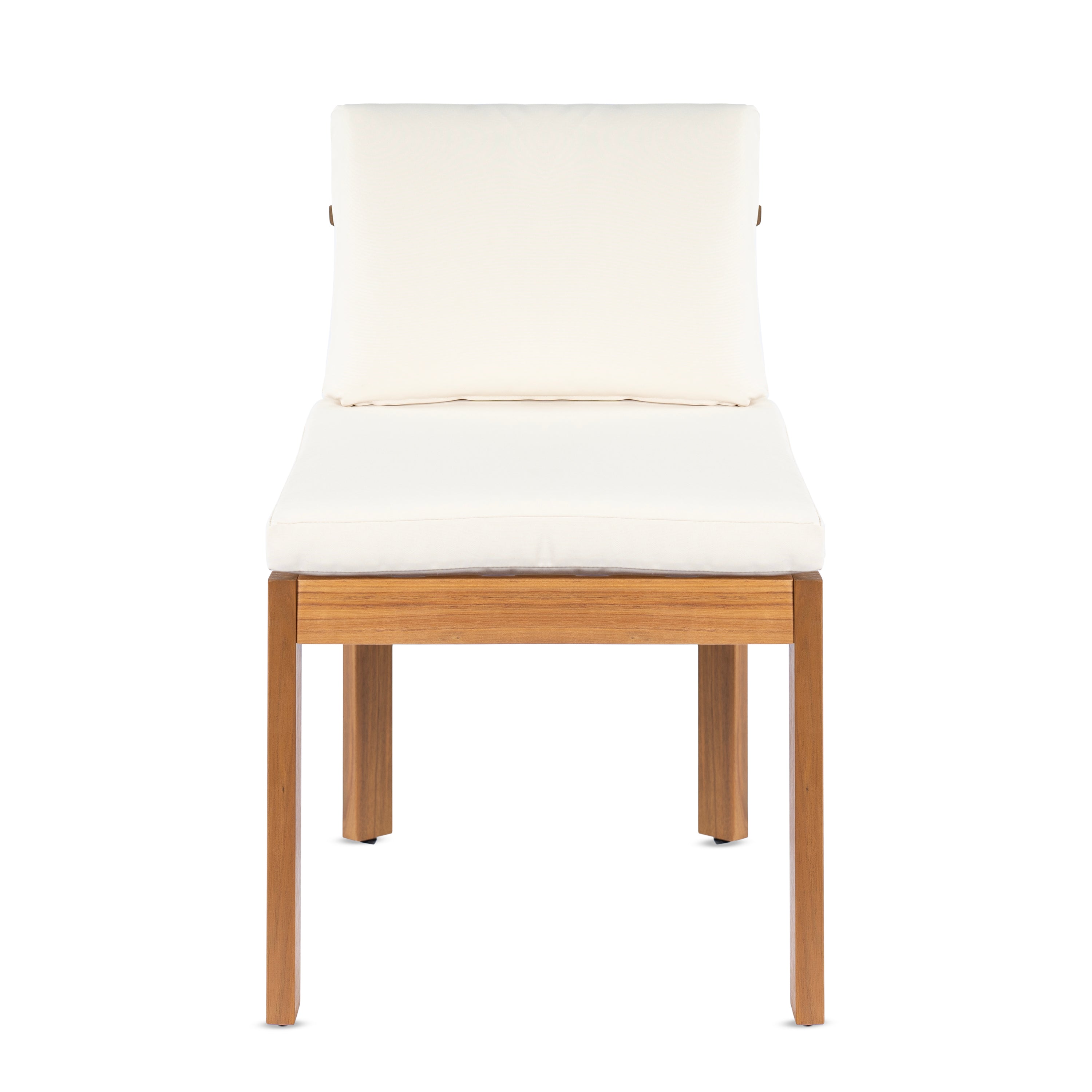 Acacia Wood Outdoor Dining Chair Set of 2