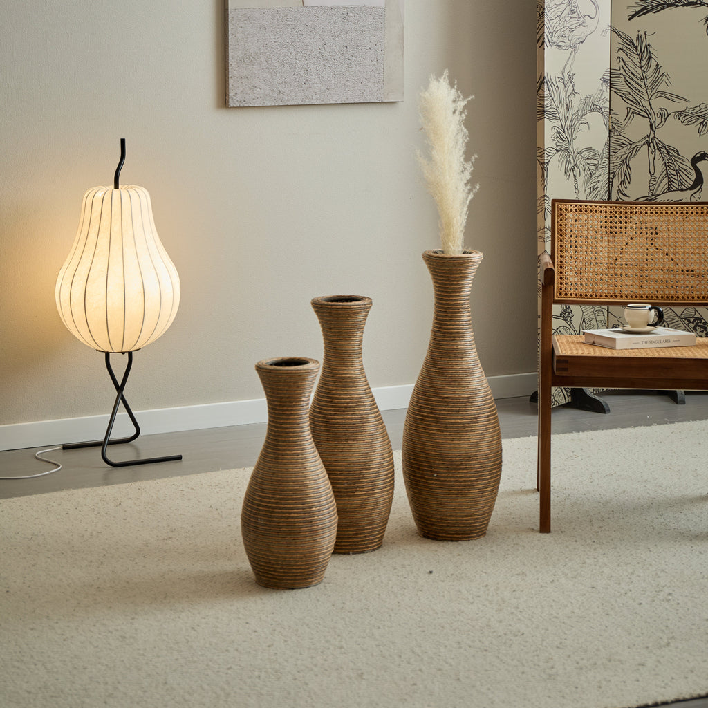 Elegant 3-Piece Vase Set