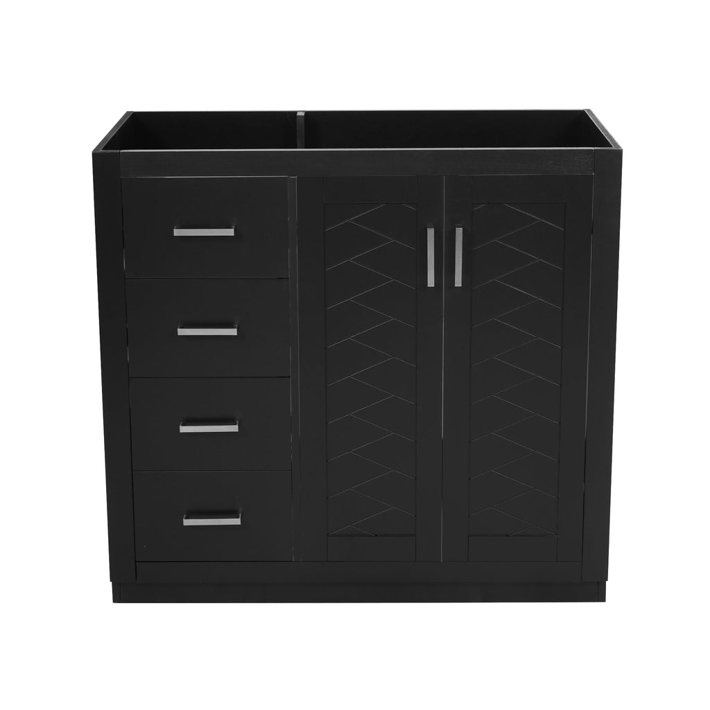 36'' Bathroom Vanity with Solid Wood Frame