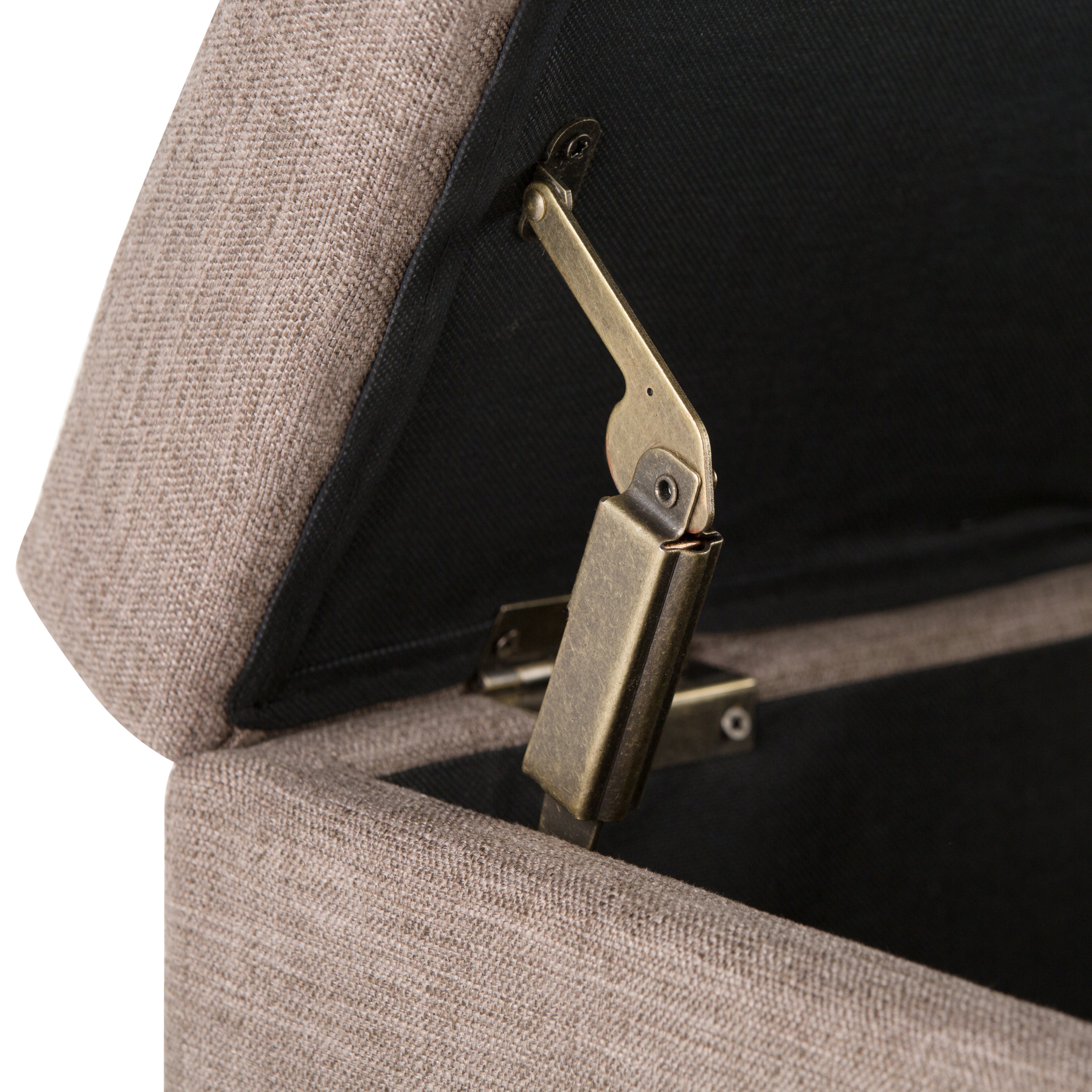 Avalon Storage Ottoman Bench - Fawn