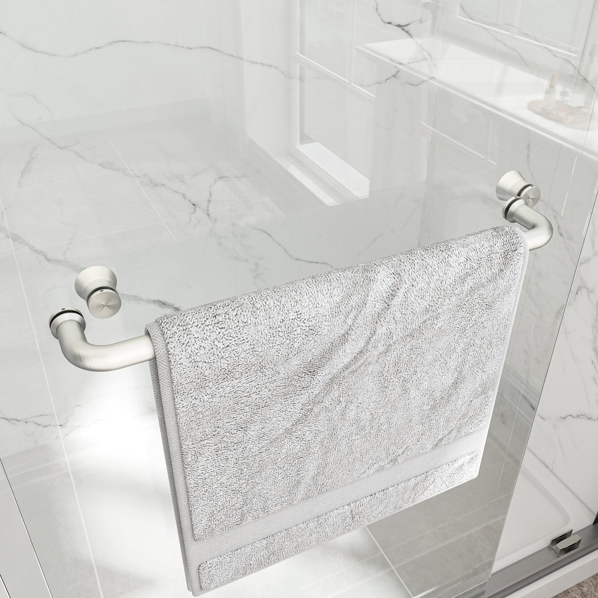 55"-60" W x 72" H Matte Shower Doors