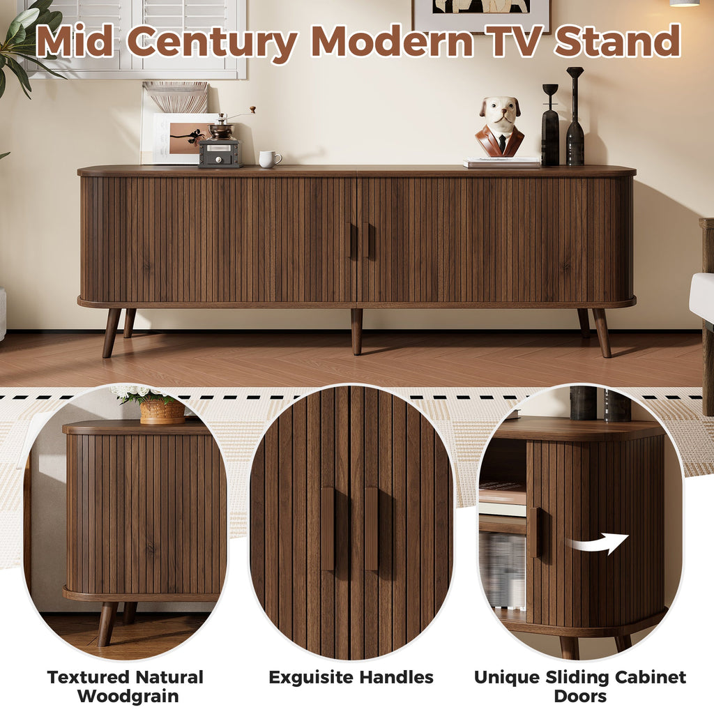 70-Inch Modern TV Stand for TVs up to 80 Inches