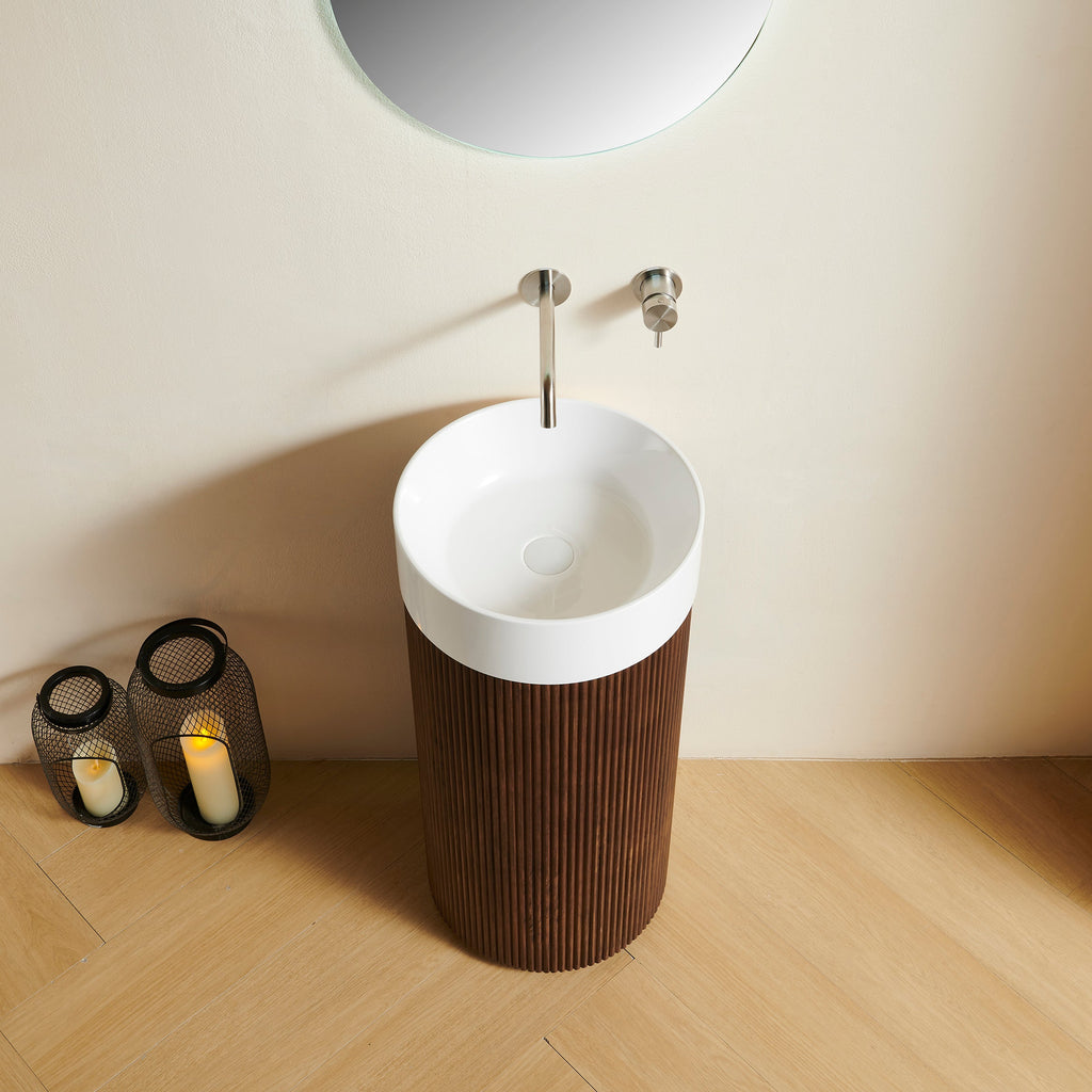 JINBO 16" Freestanding Cylindrical Cabinet