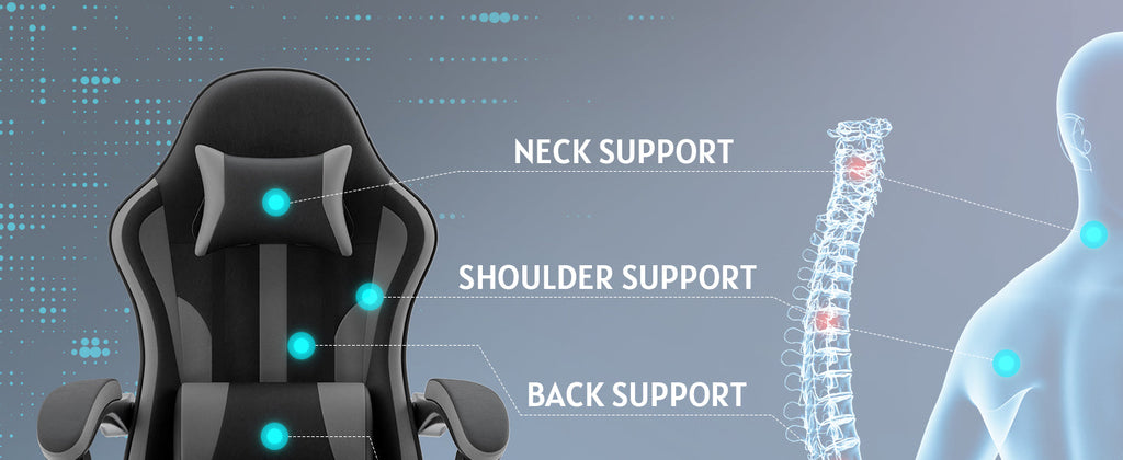 Gaming Chair with Ergonomic Design