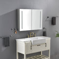 40 x 30 Inch LED Lighted Bathroom Medicine Cabinet