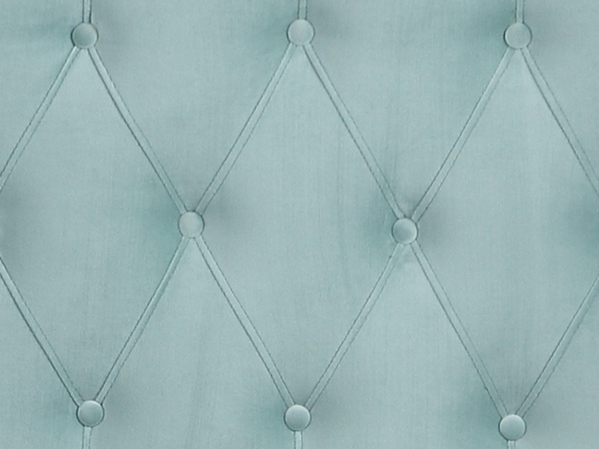 Blue Full Upholstered Bed