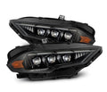 AlphaRex 18-20 Ford Mustang NOVA LED Proj Headlights Alpha-Black w/Activ Light/Seq Signal/Switch DRL 880263 *Discontinued
