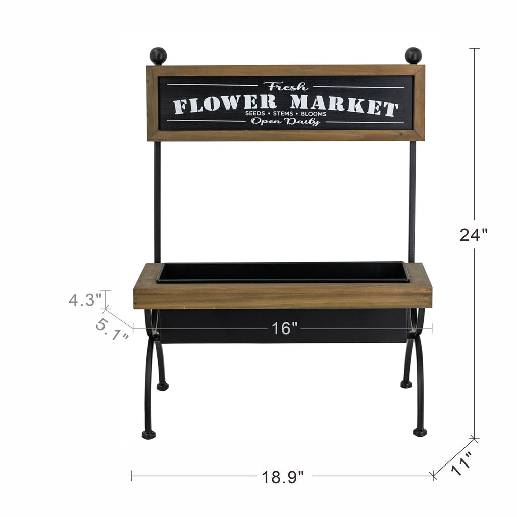 Rustic Decorative Plant Stand
