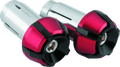 BikeMaster Anti-Vibration Bar Ends - Black/Red 152152