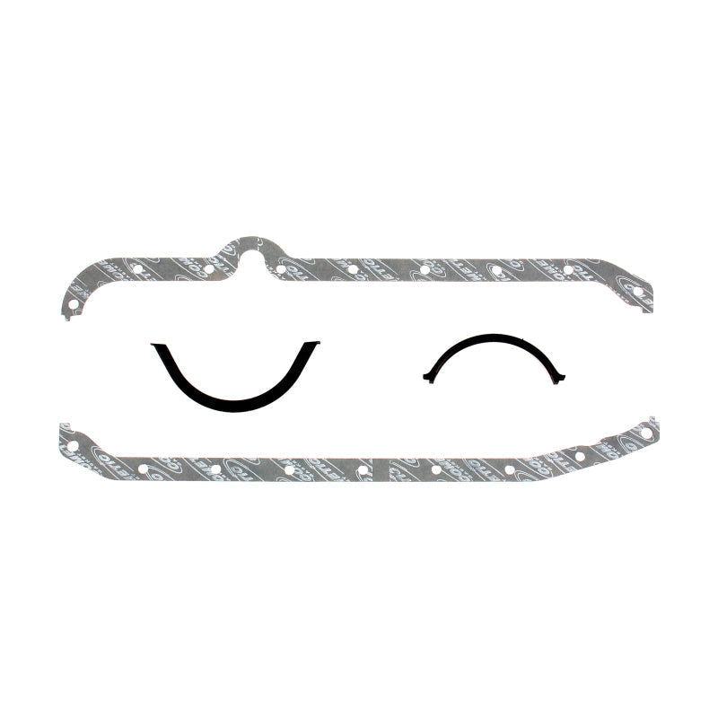 Cometic Gasket Cometic Chevy Gen1 Small Block V8 .075in AFM Oil Pan Gasket Kit-Right Side Dipstick-Thick Front Seal C5294-075AFM