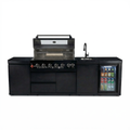 Deluxe Stainless Steel 6-Burner Outdoor Kitchen Grill