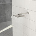 16" Wall Mounted Shower Arm with Flange, Brushed Nickel