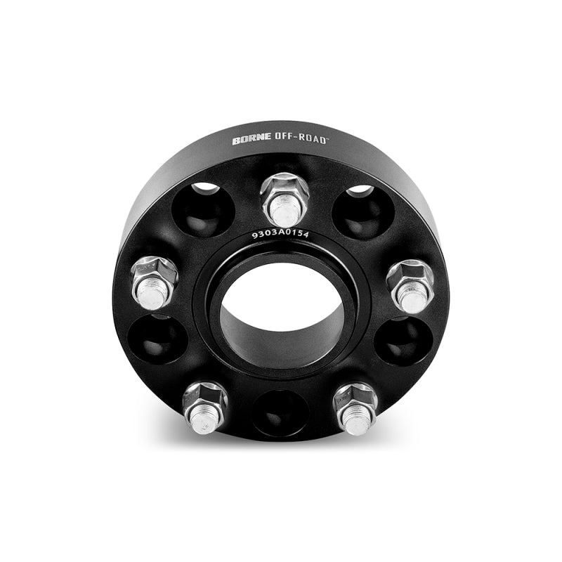Borne Off-Road Wheel Spacers - 5x127 - 71.6 - 38.1mm - M14 - Black BNWS-003-381BK