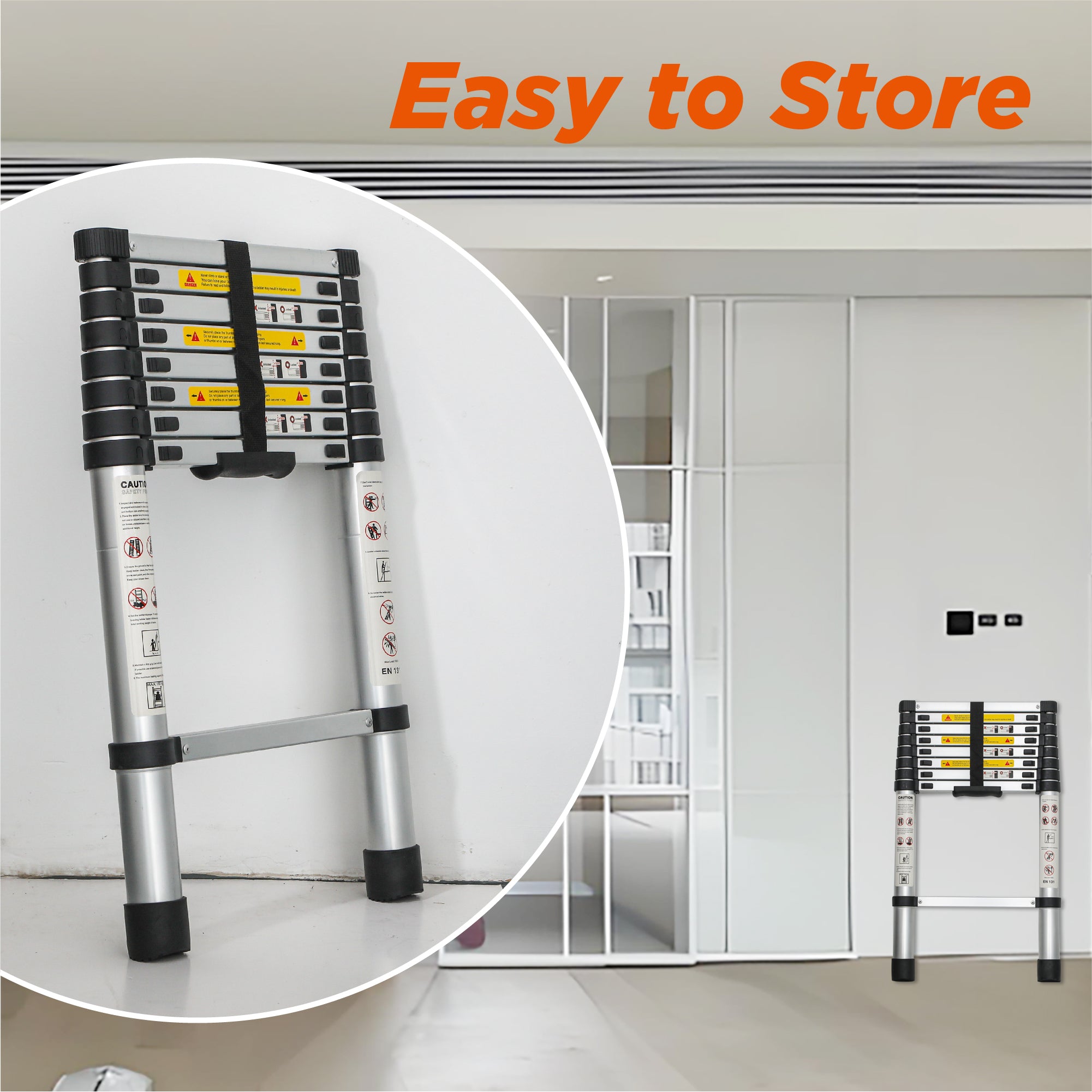 Telescoping Ladder 8.5FT
