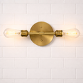 Reverie Double Lights Bathroom Wall Sconce