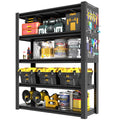 Heavy-Duty 5-Tier Adjustable Storage Shelving Unit - 78"H