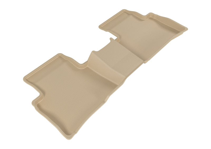 3D MAXpider 2016-2020 Toyota Prius/Prius Prime Kagu 2nd Row Floormats - Tan L1TY20921502