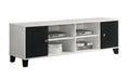 Crisp White TV Stand