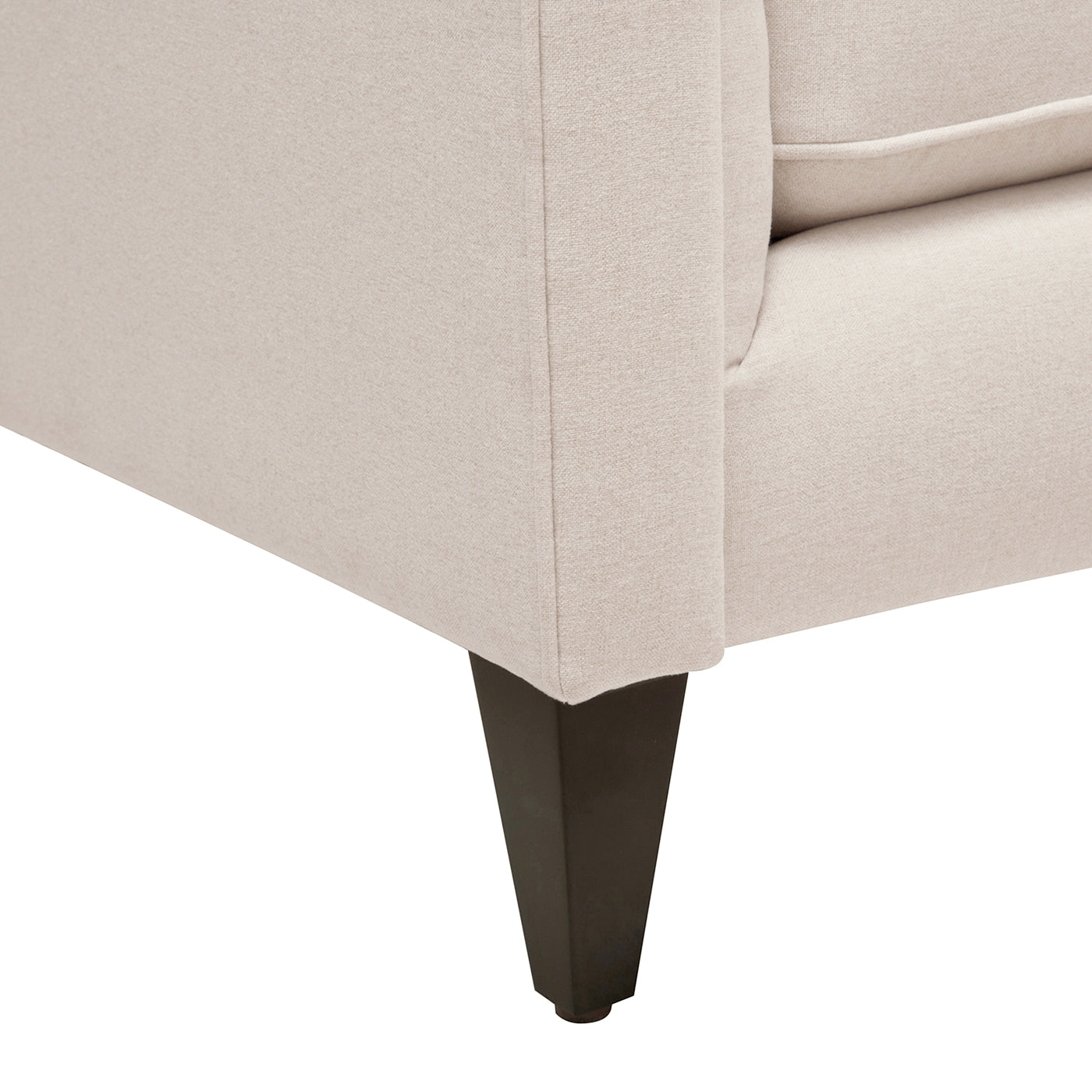 Jack 84" Modern Tuxedo Tufted Sofa, Sky Neutral