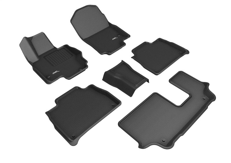 3D MAXpider 20-24 Mercedes-Benz Gle-Class 7-Seat Suv (W167) Kagu Black R1 R2 R3 L1MB12001509