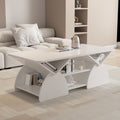 Engineered Wood Rounded Corner Rectangular Coffee Table