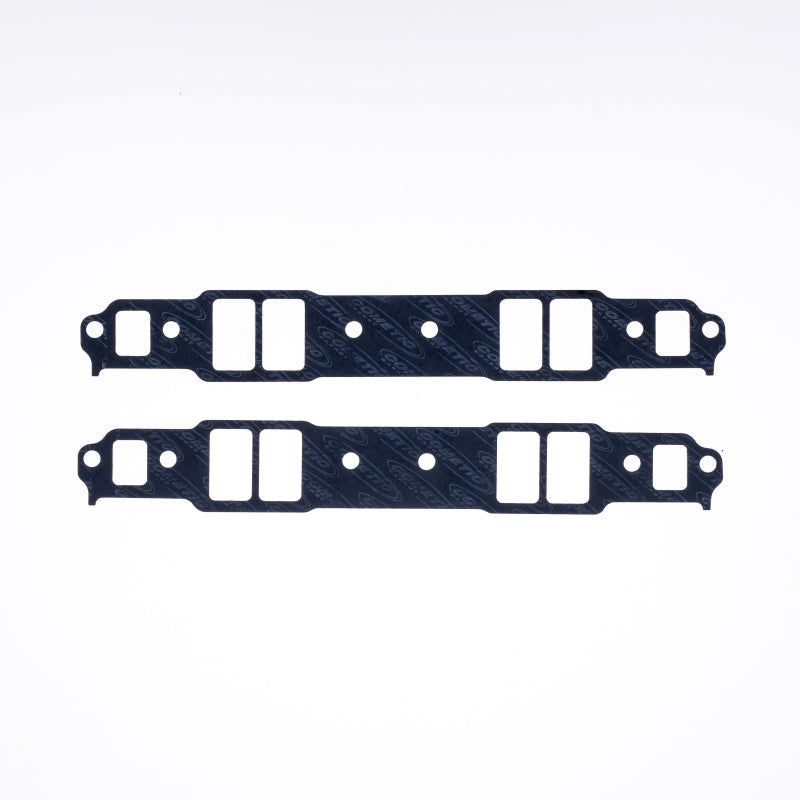 Cometic Gasket Cometic Chevy Gen1 Small Block V8 .047in Fiber Intake Mani Gskt Set-1.282in x 2.175in Rectangle Port C5528-047