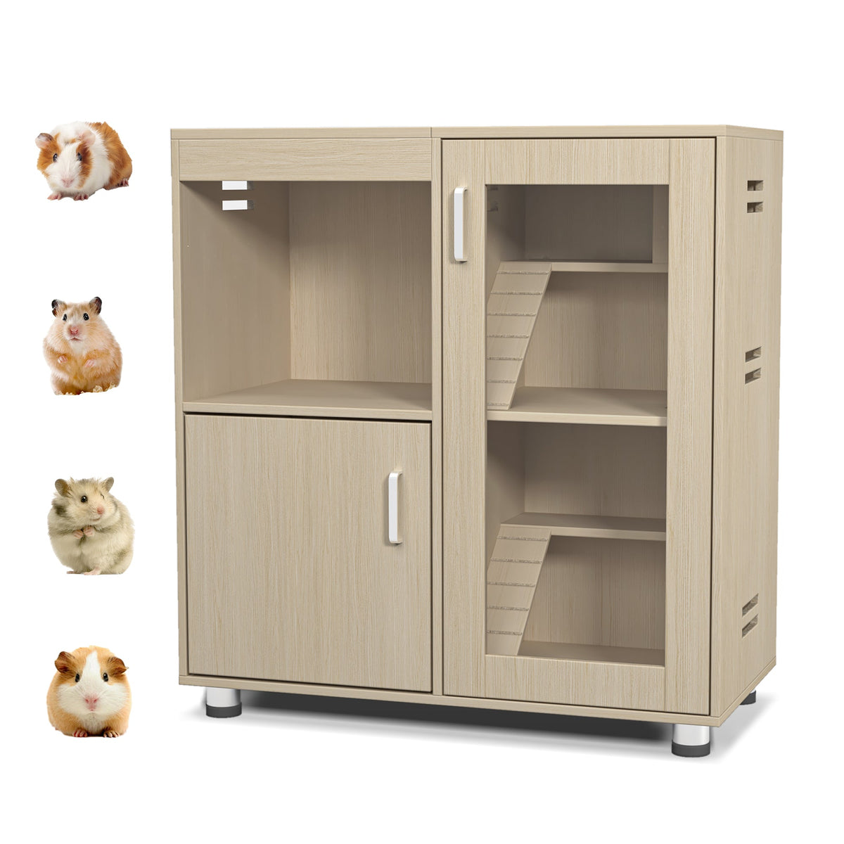 Hamster Cage - Small Animal Cage for Chinchilla and Rat