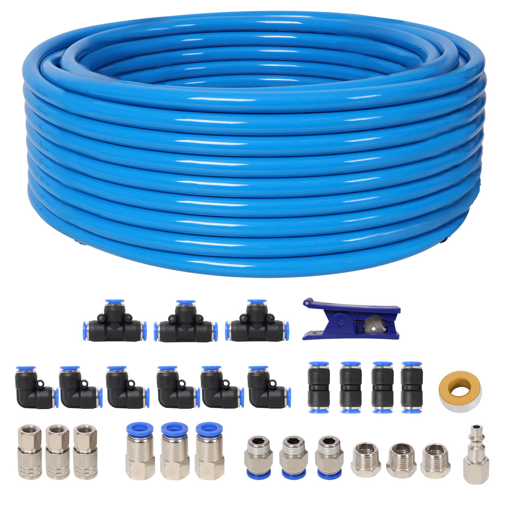 1/2 Inch OD×60 Feet PU Air Tube Kit
