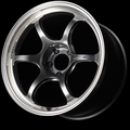 Advan RG-D2 18x8.0 / +48 Offset / 5x112 / 66.5mm Bore / Machining and Racing Hyper Black YAT8G48MHB