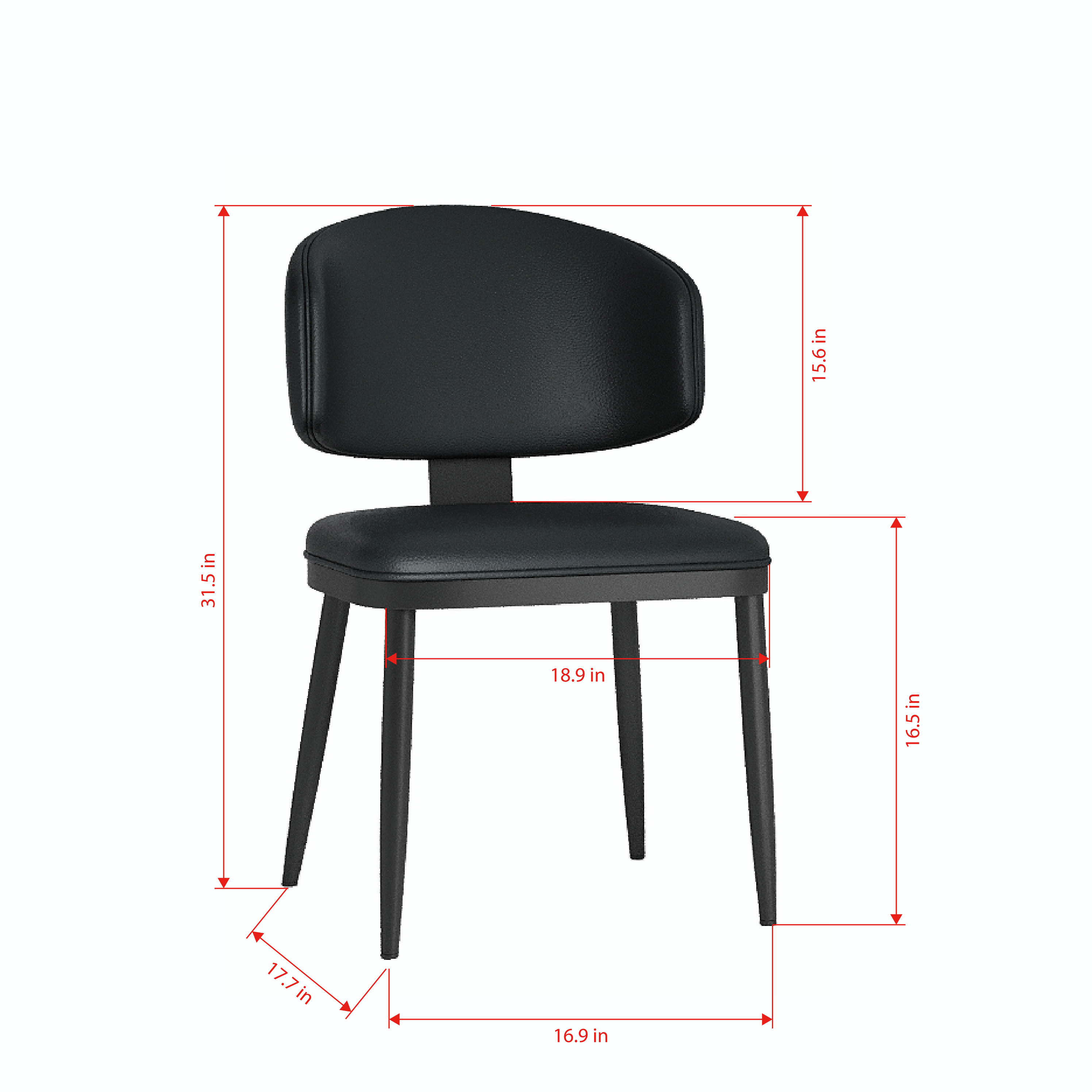 Dining Chairs Set of 2