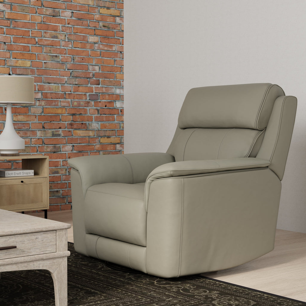 Oslo Manual Glider Recliner in Mineral