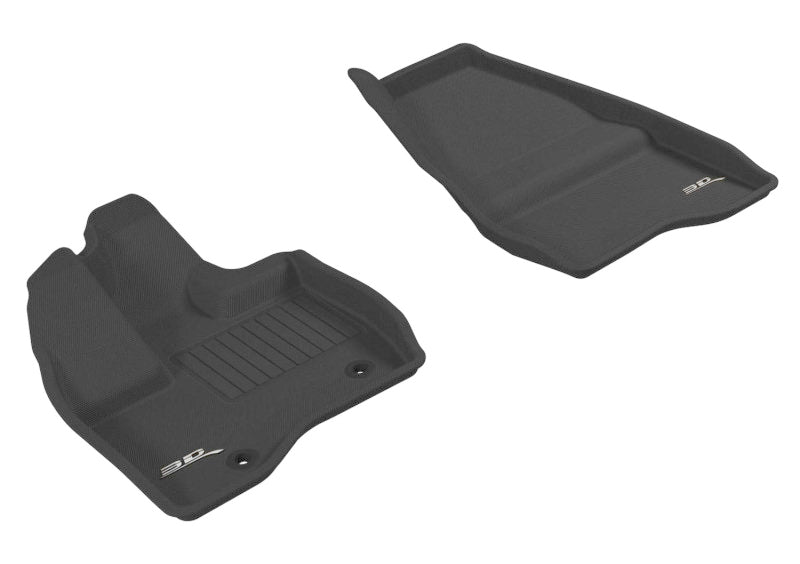 3D MAXpider 2011-2014 Ford Explorer Kagu 1st Row Floormat - Black L1FR03611509
