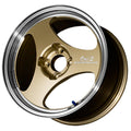 Advan ONI2 15X6 +35 4-100 Machining & Champagne Gold YAY5D35ACG