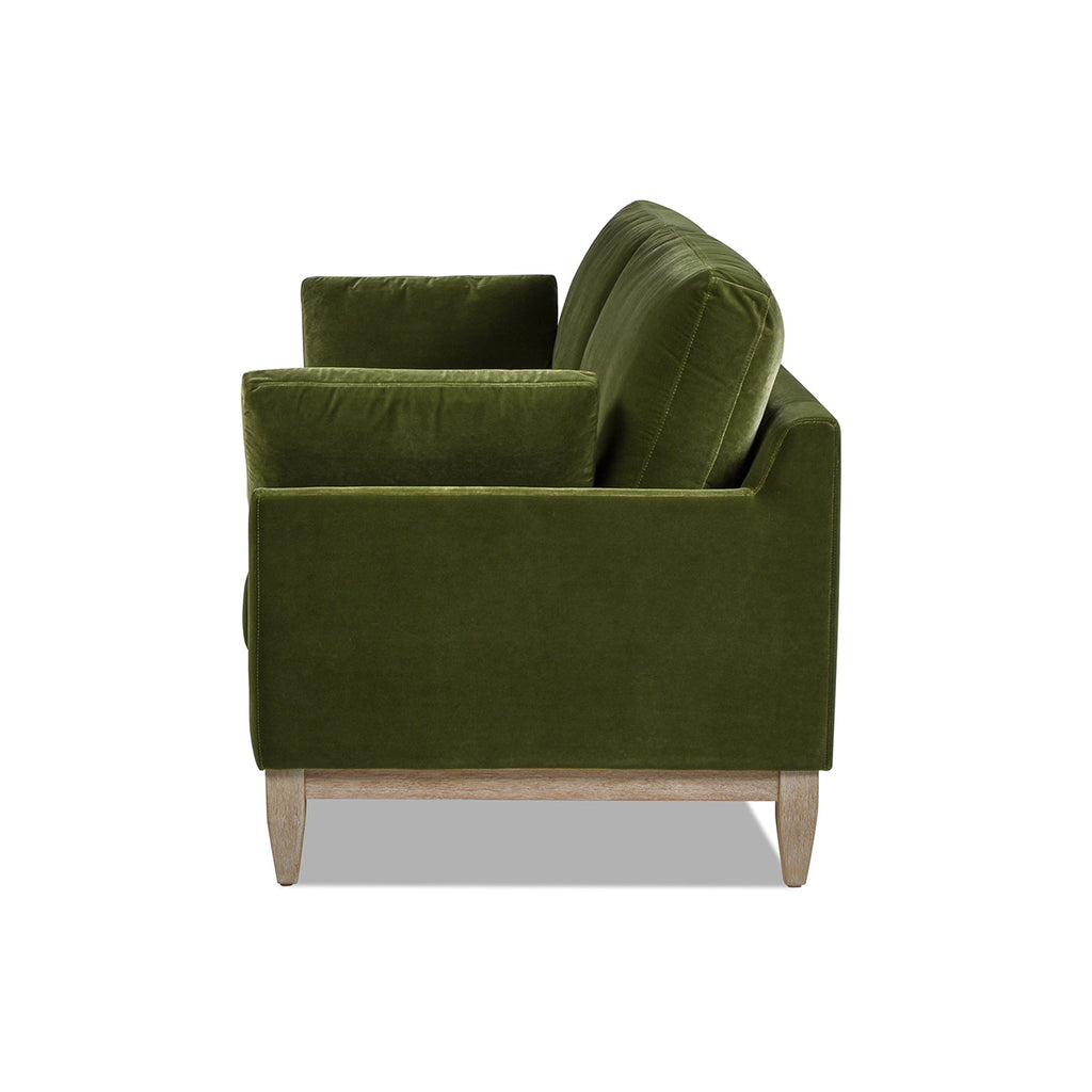 Pasadena 75.5" Modern Farmhouse Sofa, Olive