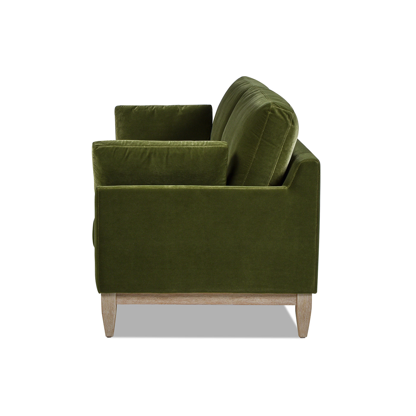 Pasadena 75.5" Modern Farmhouse Sofa, Olive