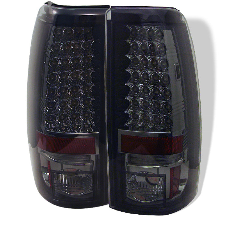 Spyder Chevy Silverado 1500 99-02 (Not Fit Stepside) LED Tail Lights Smke ALT-YD-CS99-LED-SM 5002082