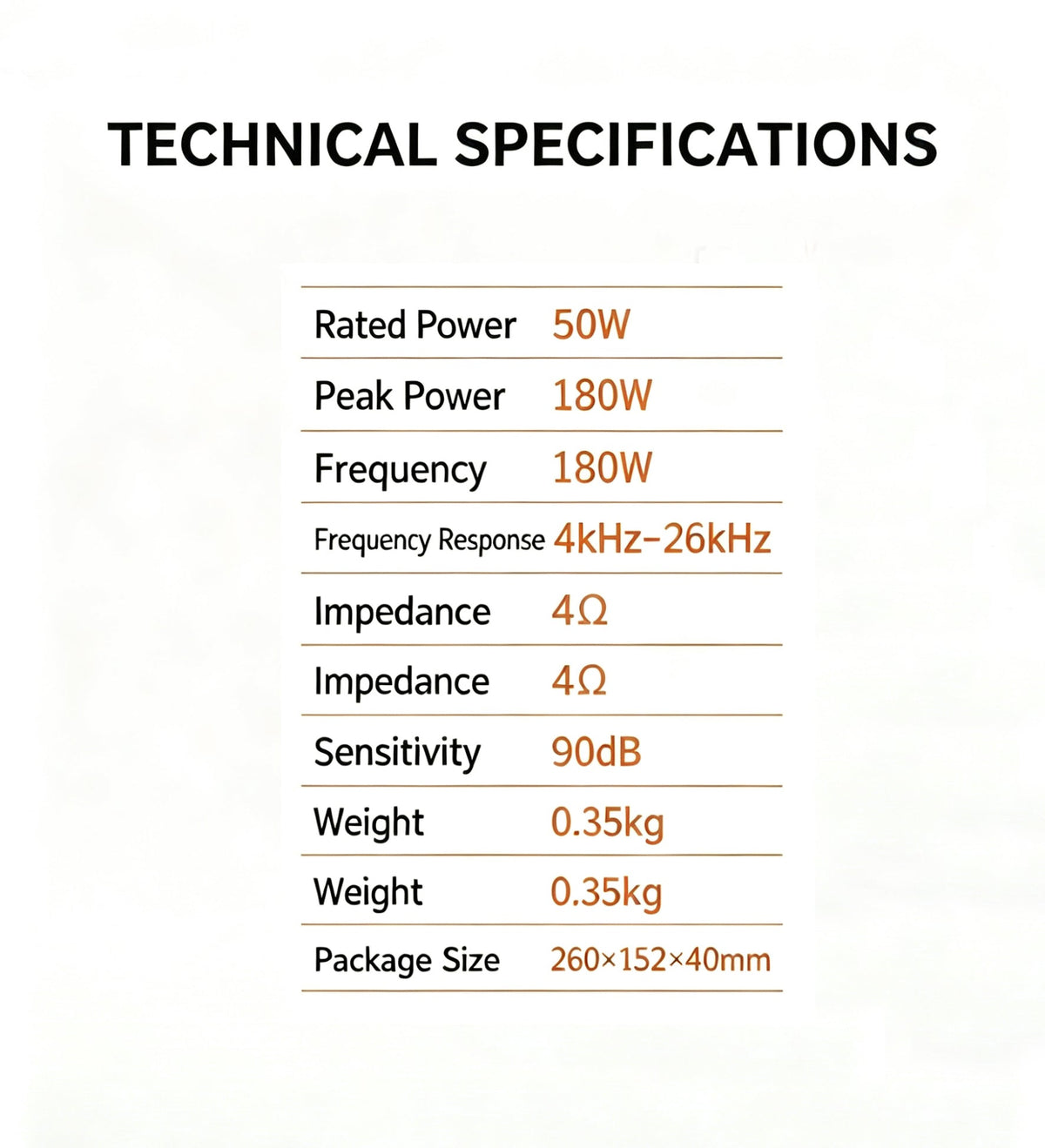 1.5 Inch Car Tweeter Speaker Dome Audio High Pitch Loudspeaker  Car Audio Modification Accessory